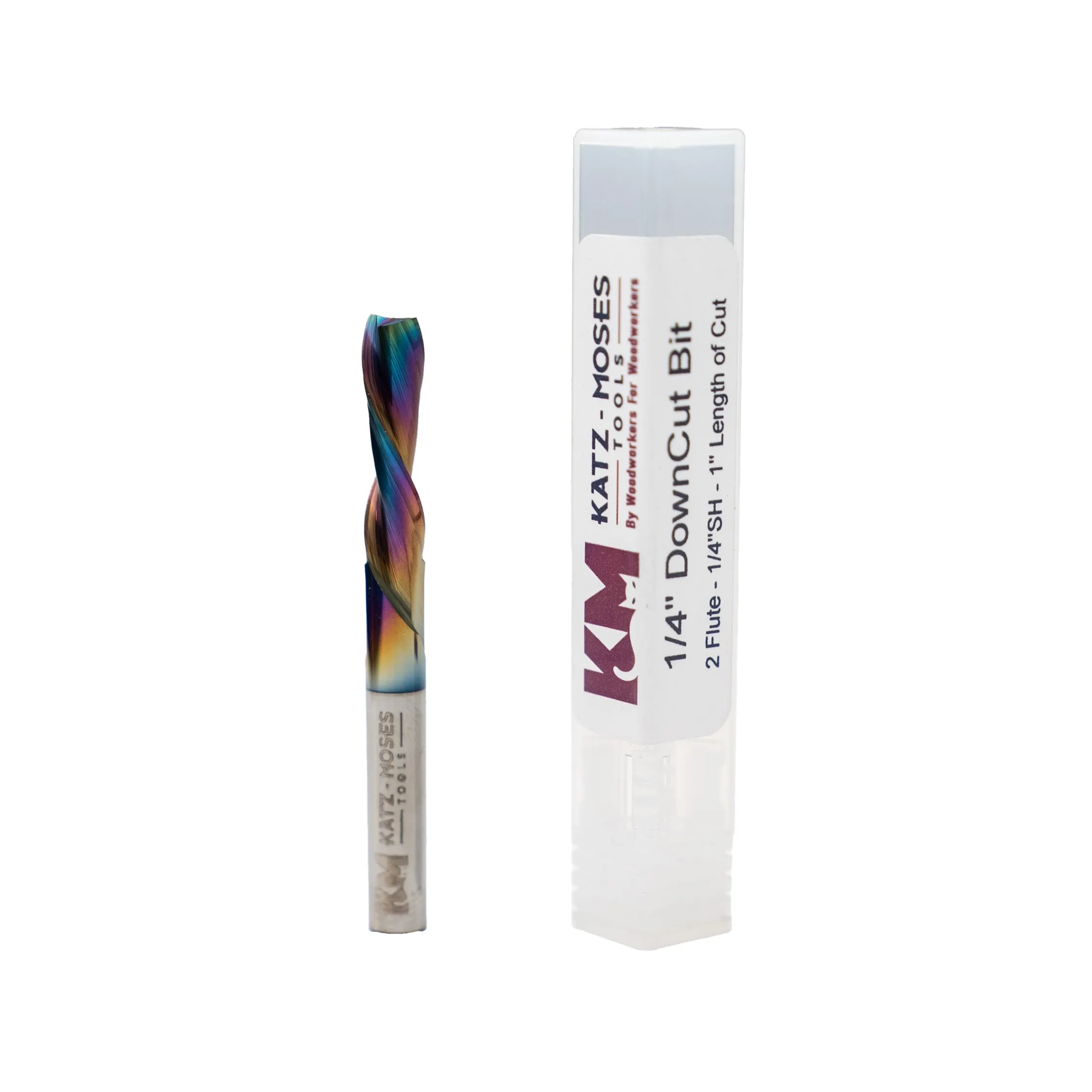 1/4″ Down-Cut Spiral Bit *AstraHP Coated*