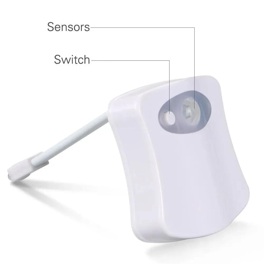 16/8 Color LED light for Toilet