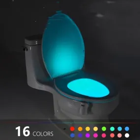 16/8 Color LED light for Toilet