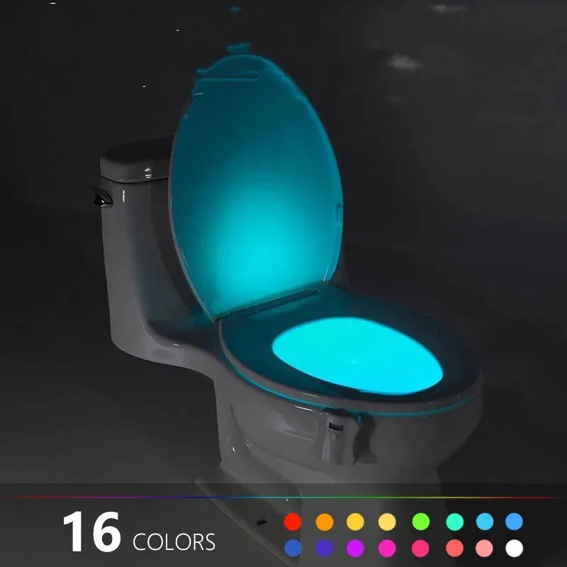 16/8 Color LED light for Toilet