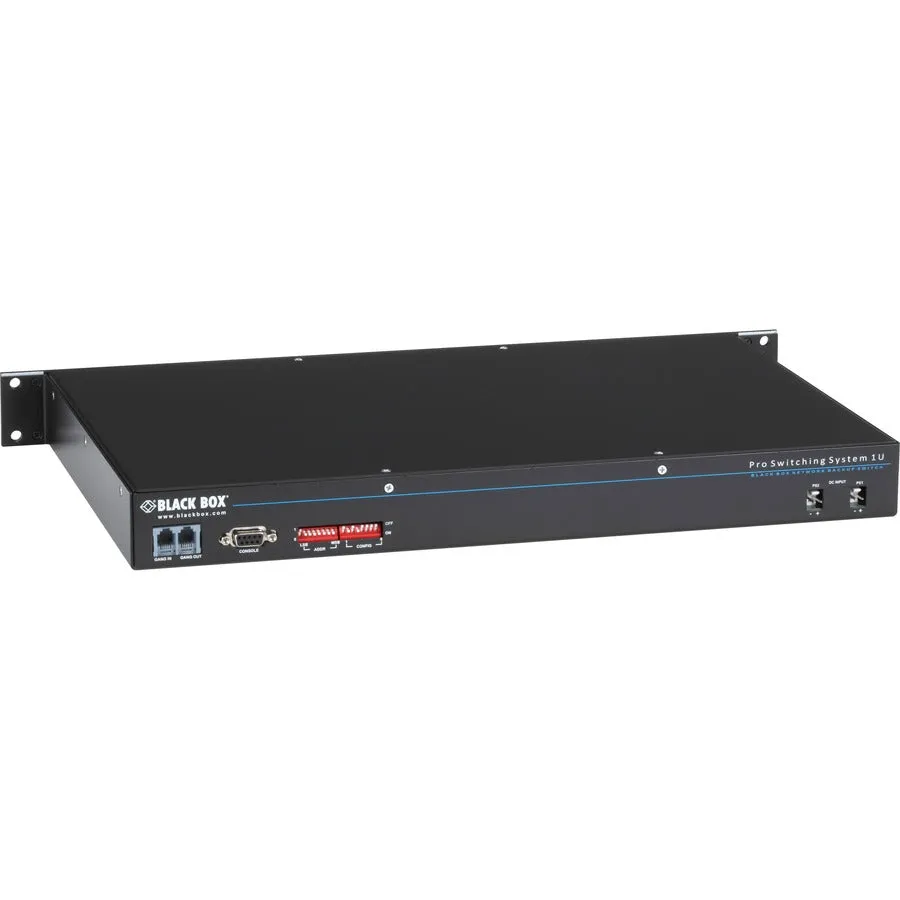 19In 1U Rackmnt Gang Switch (8),Rj45 A/B (All Pins) Ntwk Manageabl
