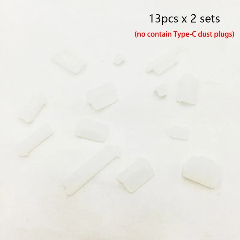 2 Sets Universal Notebook Anti Dust Plug 26pcs Laptop Dustproof Stopper Dust Plug Usb Computer Interface Waterproof Cover