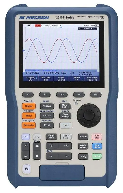 2512B B&K Precision Handheld Digital Oscilloscope New