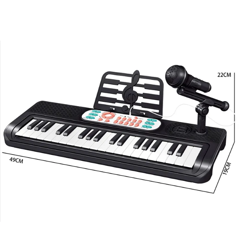 7 X 22 X 61Cm Multifunctional Electronic Music Piano Kg-25