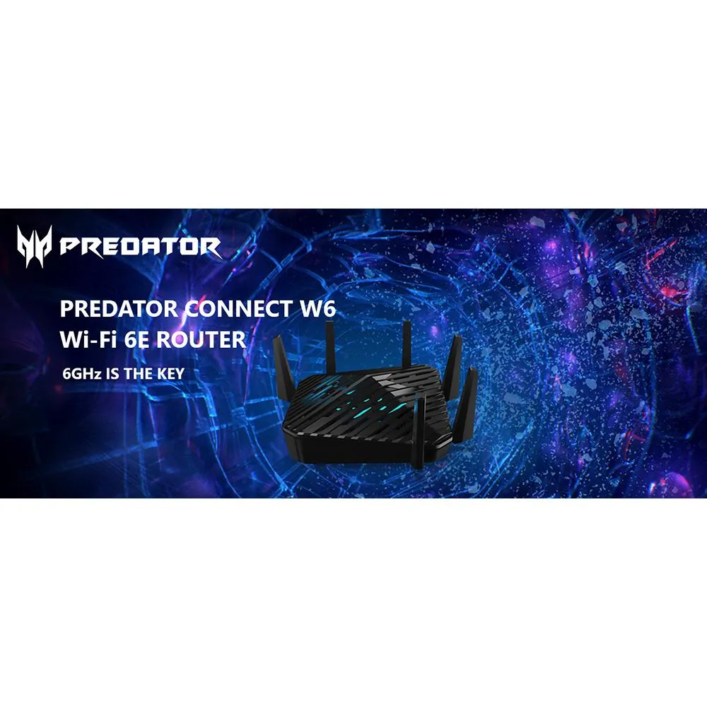Acer Predator Connect W6 WiFi6E Rtr