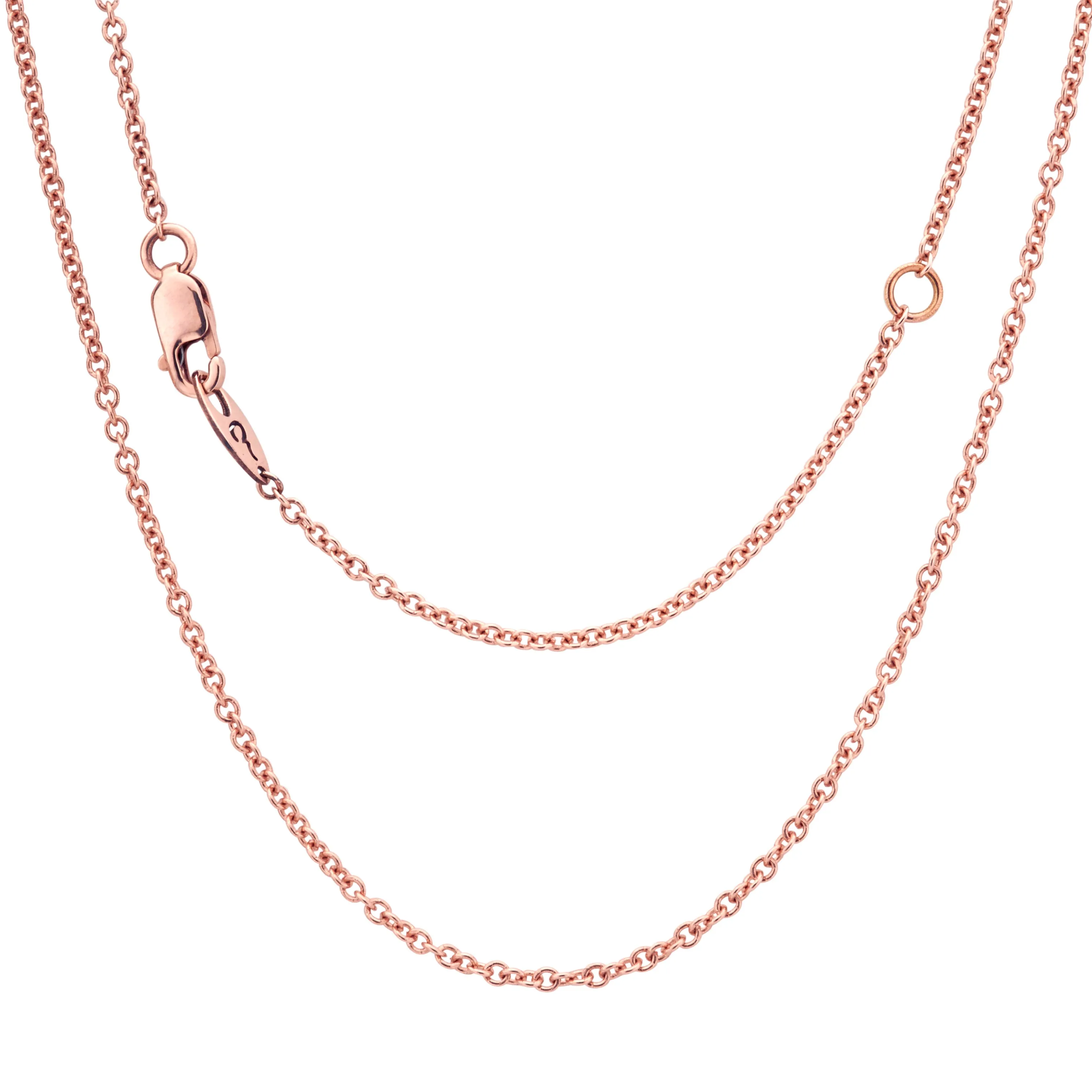 A.JAFFE  16" ROSE GOLD CHAIN WITH 2" EXTENDER