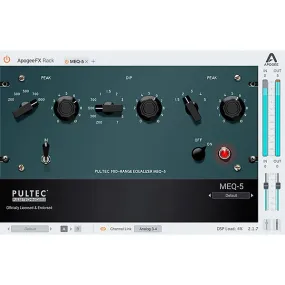 Apogee Pultec MEQ-5 Mid-Range EQ Plug-in