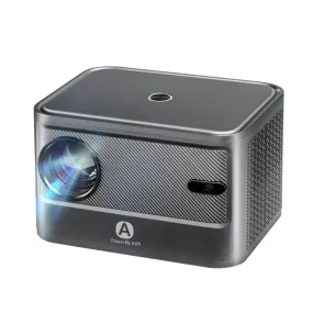 AUN A002 4K Android TV Home Theater Portable LED Projector Game Beamer(US Plug)