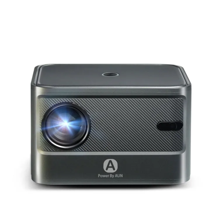 AUN A002 4K Android TV Home Theater Portable LED Projector Game Beamer(US Plug)