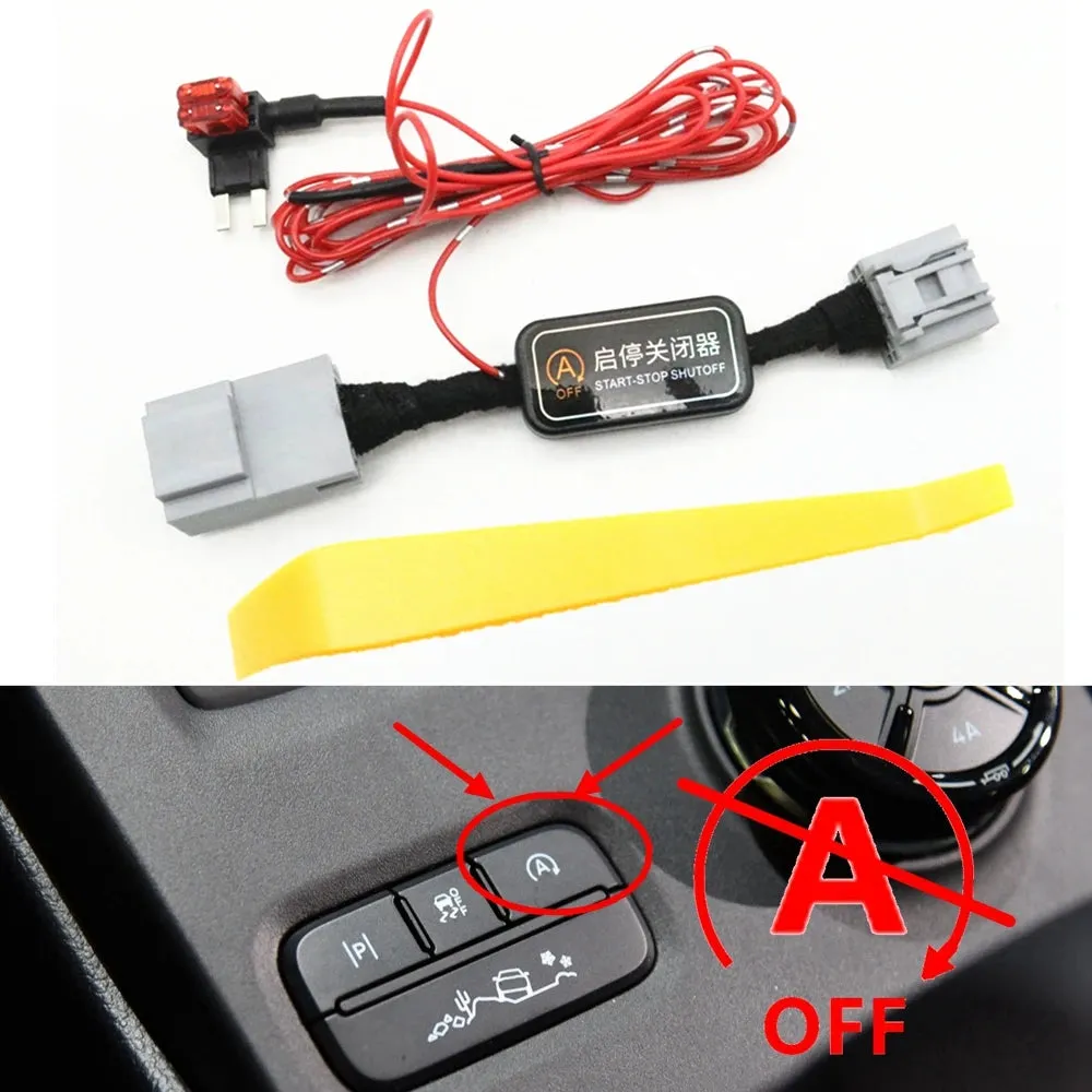 Auto Start/Stop Canceller Plug Cable For Ford Ranger, Raptor,  Everest 2022-2024 