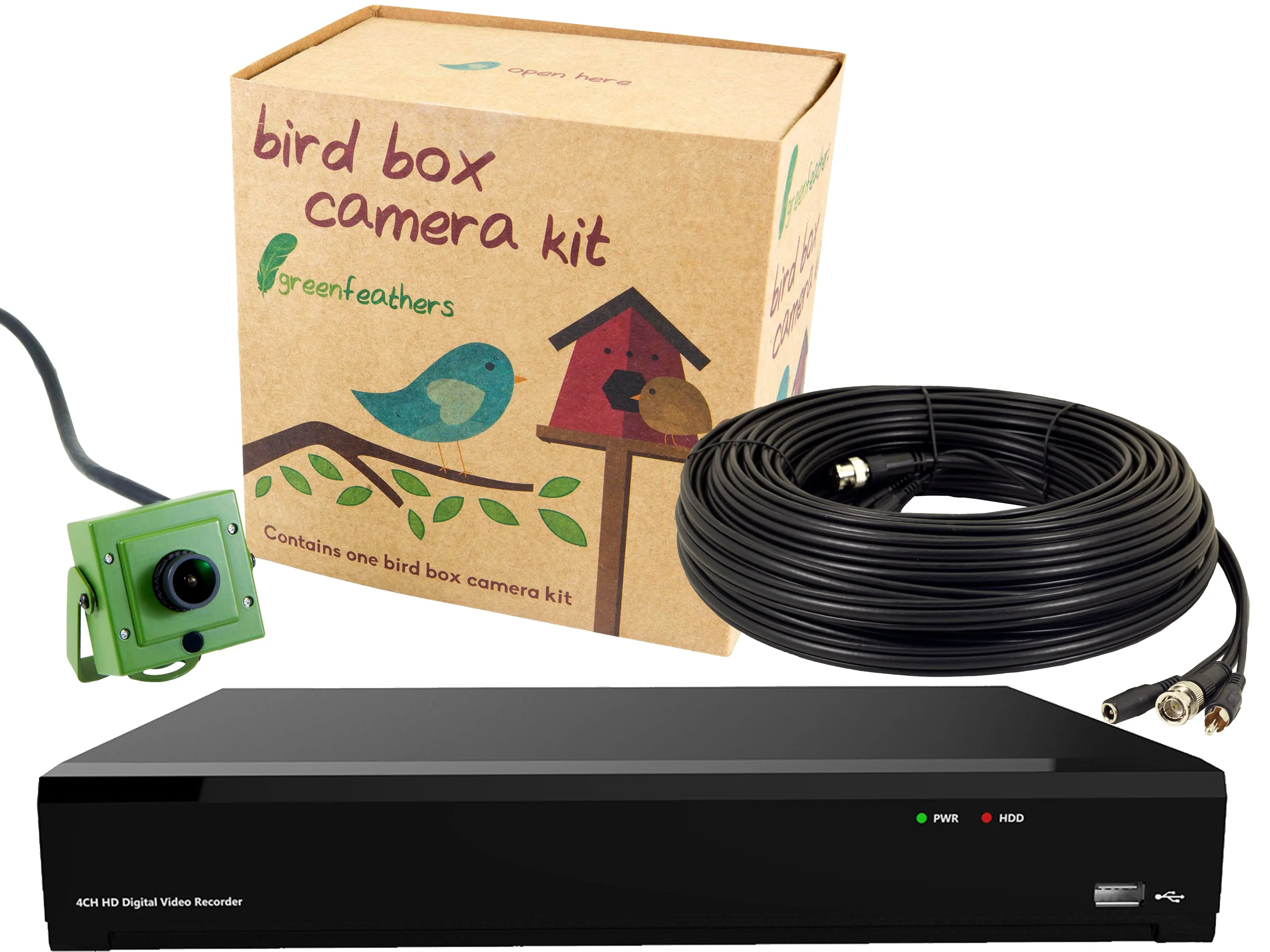 Bird Box & Wildlife 4K Camera Recorder Pack