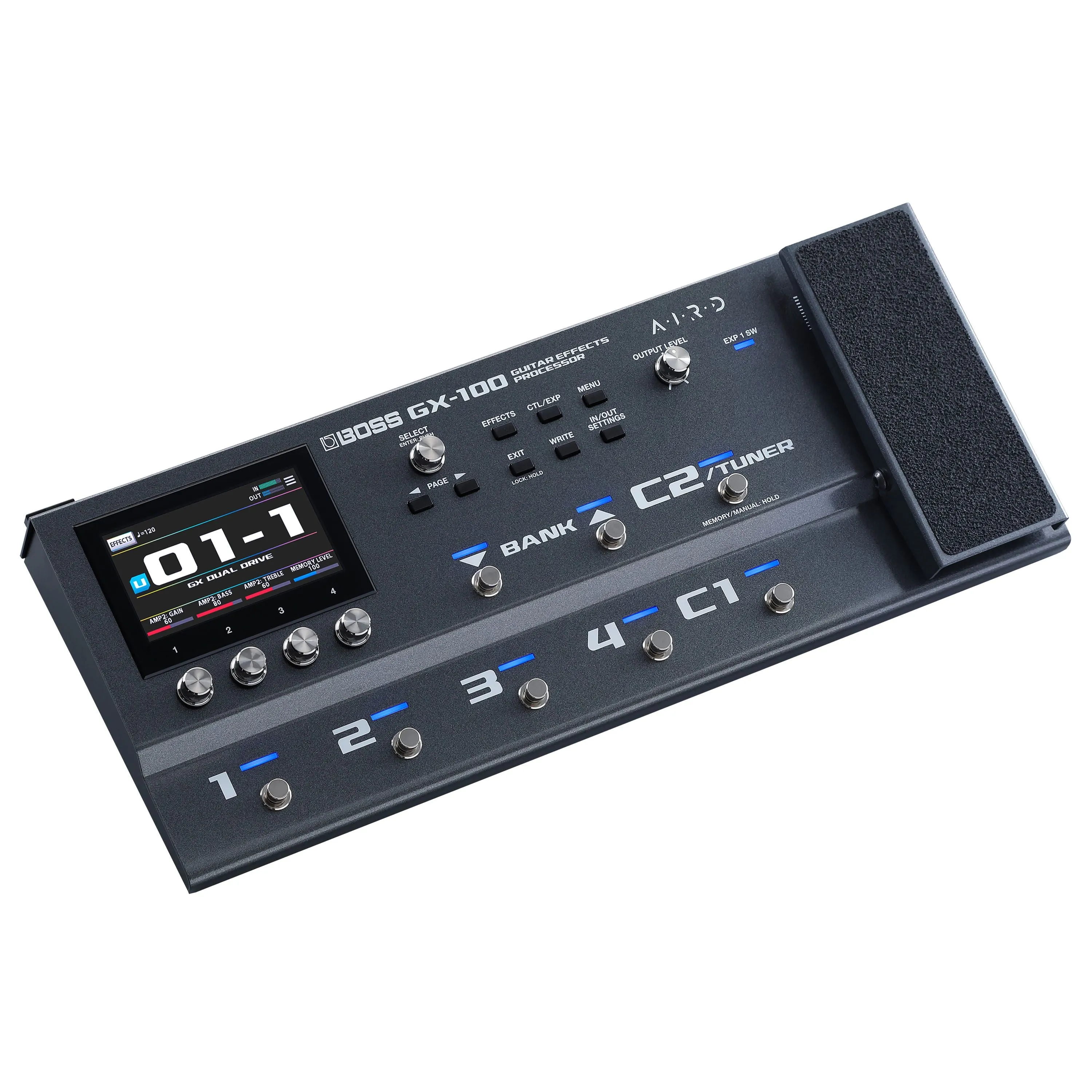Boss GX-100 Electric Guitar Multi Effects Processor & Amp Modeller With Touchscreen