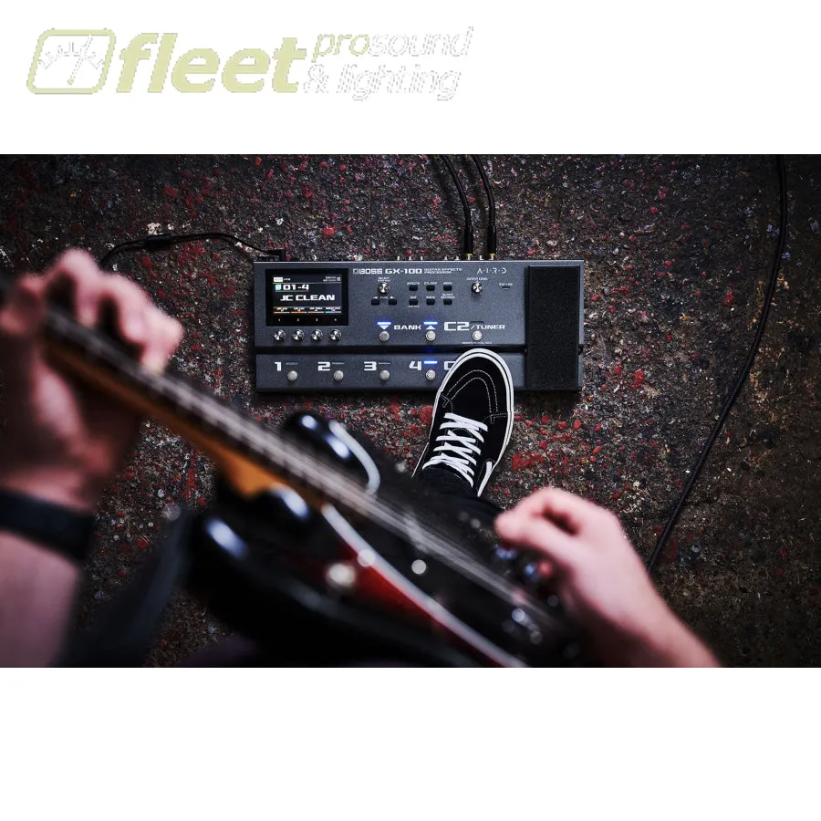 BOSS GX-100 Guitar Effects Processor, Touch Screen