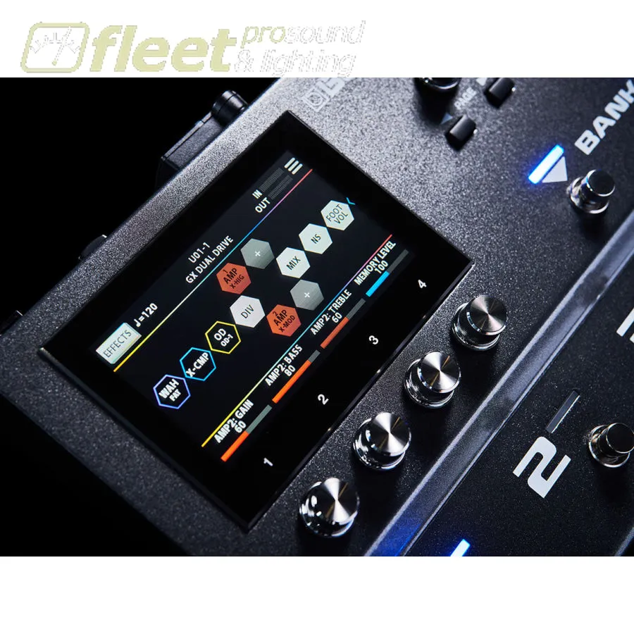 BOSS GX-100 Guitar Effects Processor, Touch Screen