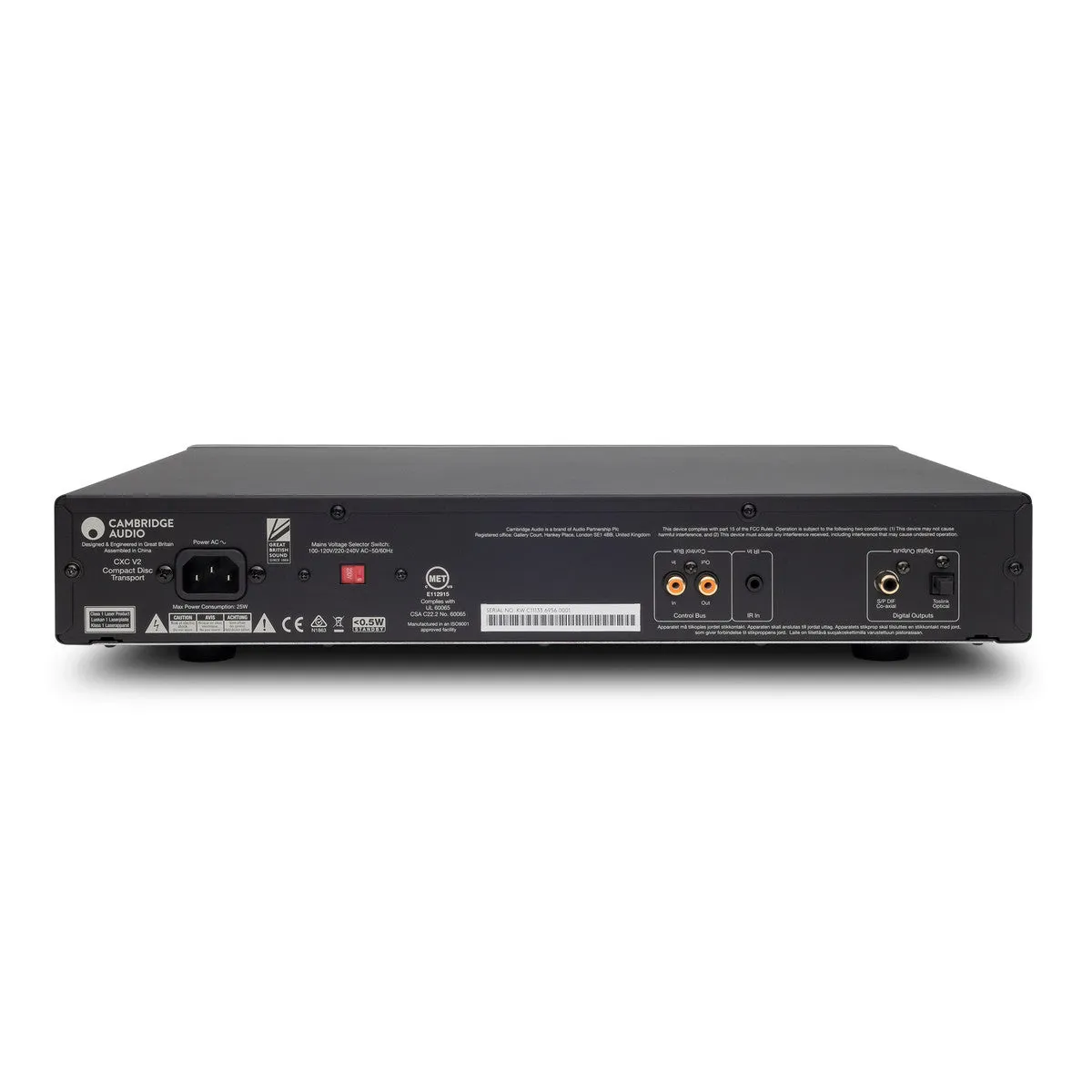 Cambridge Audio CXC V2 CD Transport (Gray)