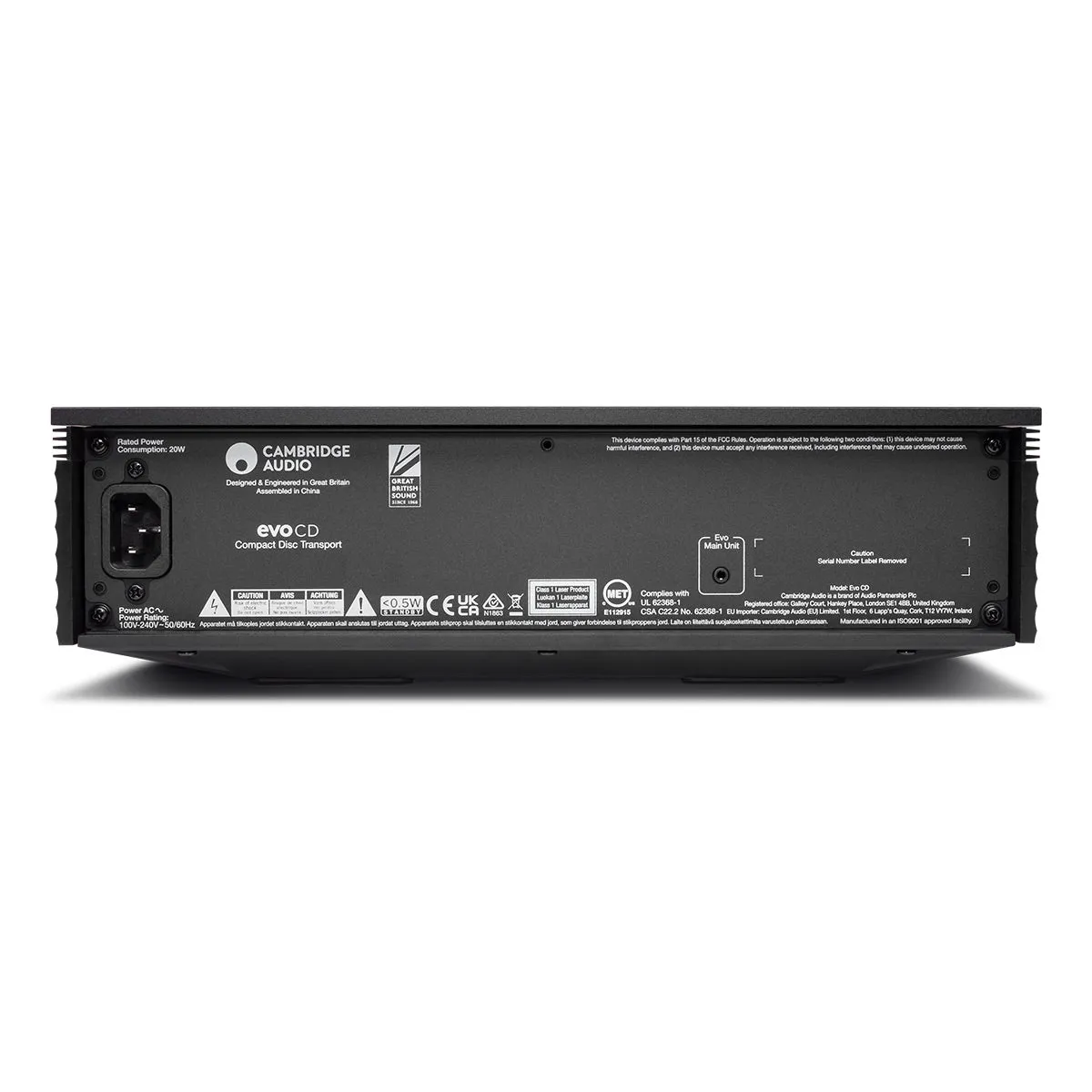 Cambridge Audio EVO CD Transport with Precision S5 Servo