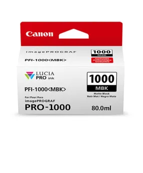 Canon PFI-1000 Matte Black Ink Canon PFI-1000 Matte Black Ink