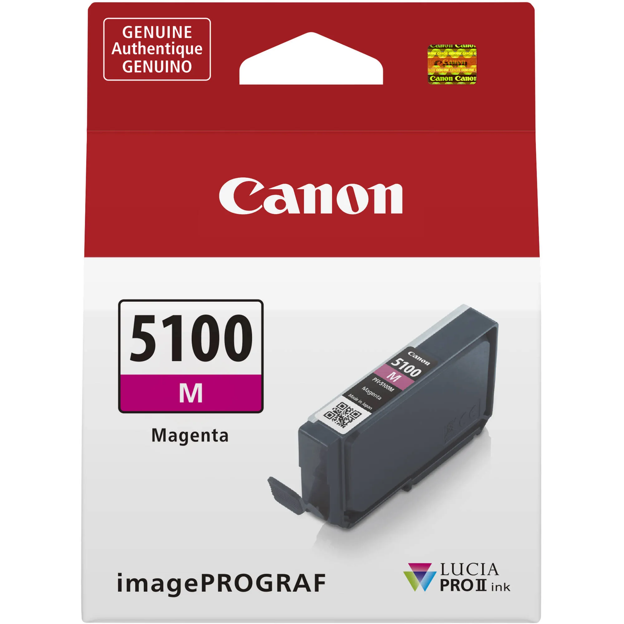 Canon PFI-5100 LUCIA PRO II Magenta Ink Tank (14.4mL)