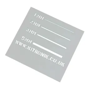 Clear Value Acrylic Sheet (Cast) 3mm x 600mm x 300mm