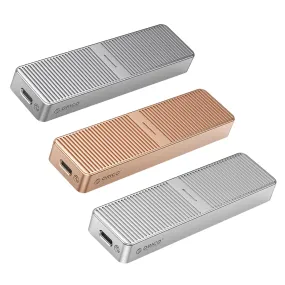 [CLEARANCE] ORICO FV25C3-G2 NVMe/SATA to USB 3.2 Gen2 Dual Protocol M.2 SATA SSD Enclosure with Built-in Aluminum Alloy Heatsink, 2-in-1 USB-C to C/A Cable, 10Gbps Fast Data Transmission Rate, 4TB Supported Capacity for Windows, macOS, Linux