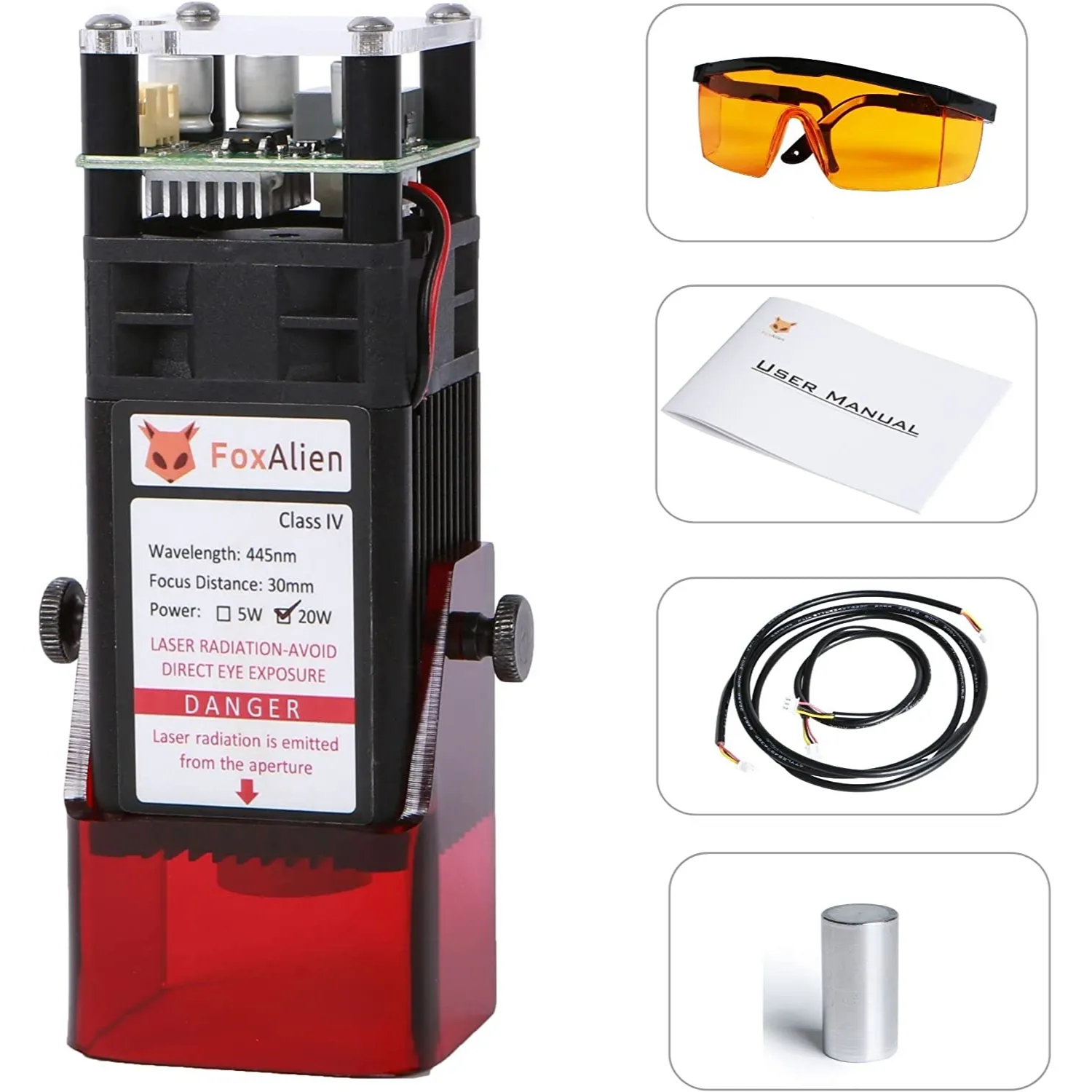 CNC Router Machine Vasto with 20W Laser Bundle Kit