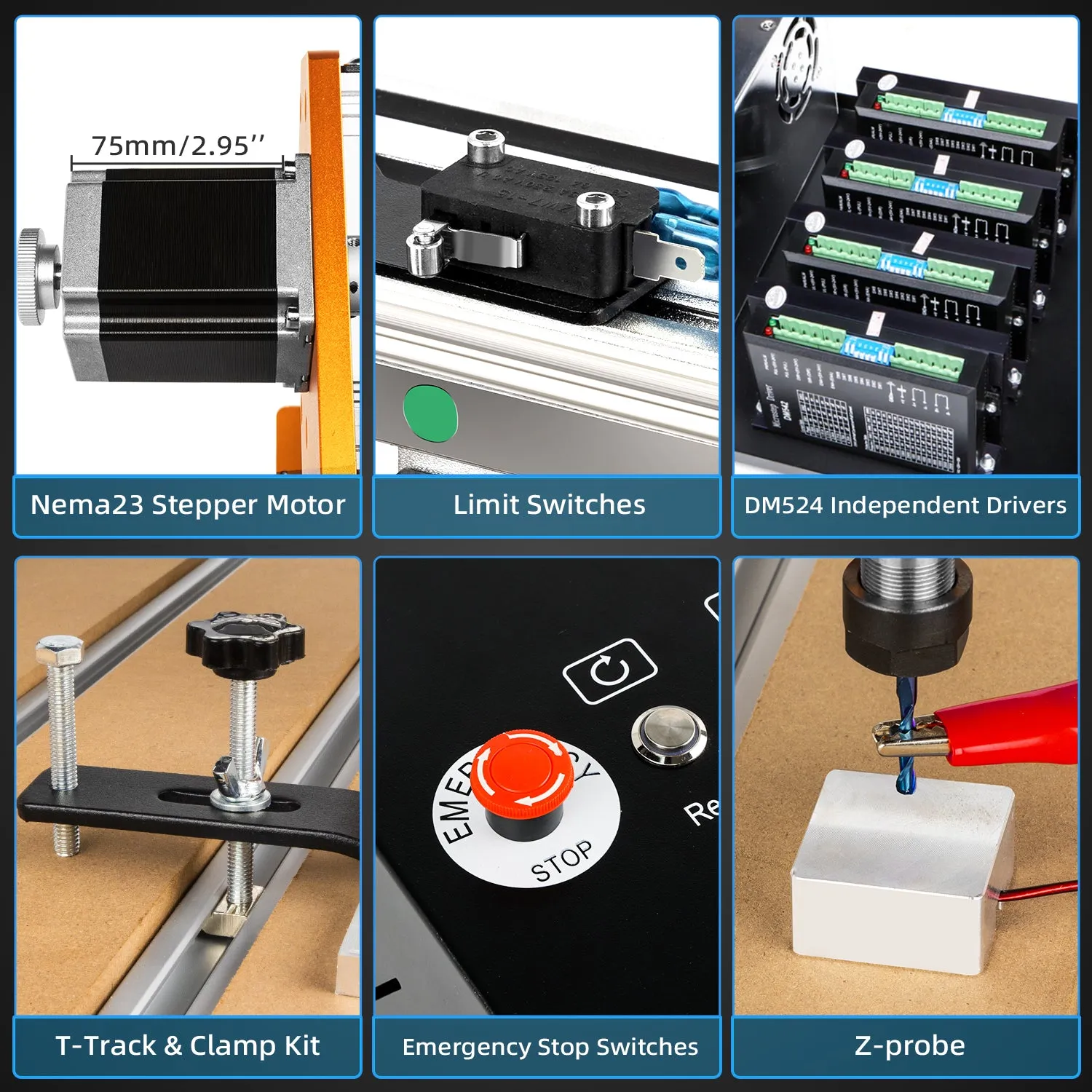 CNC Router Machine Vasto with 20W Laser Bundle Kit