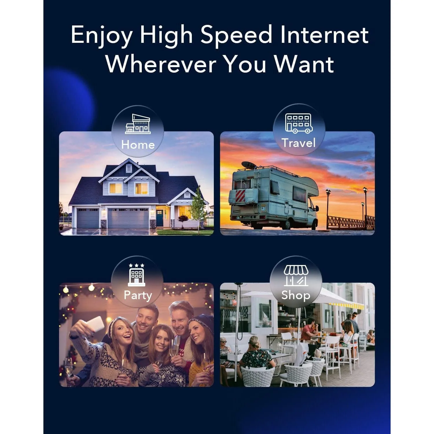 Cudy 4G LTE Cat 12 WiFi Router  (Refurbished)