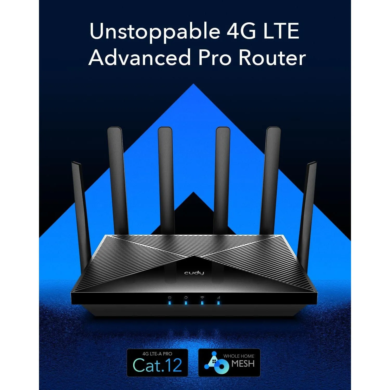 Cudy 4G LTE Cat 12 WiFi Router  (Refurbished)