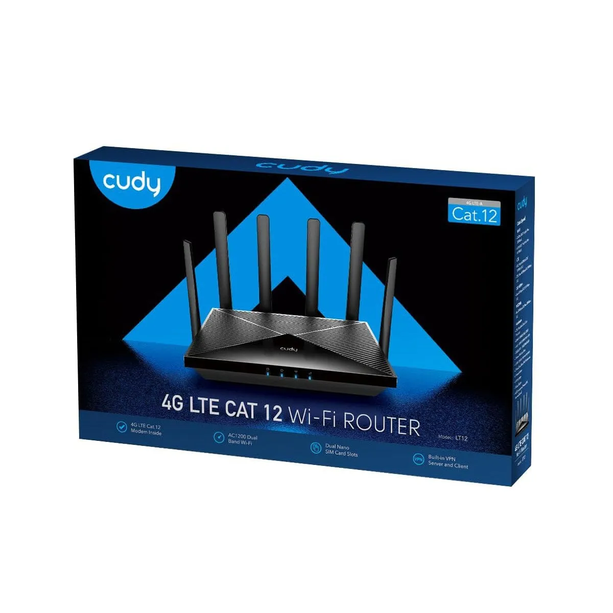 Cudy 4G LTE Cat 12 WiFi Router  (Refurbished)