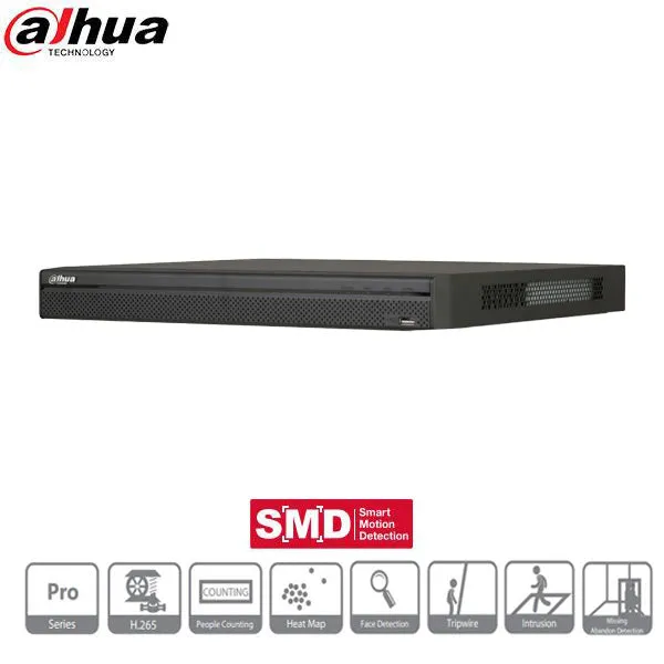 Dahua / 16 Channel / 12MP / ePOE NVR / 4 SATA / 40TB HDD / DH-N54B3P40