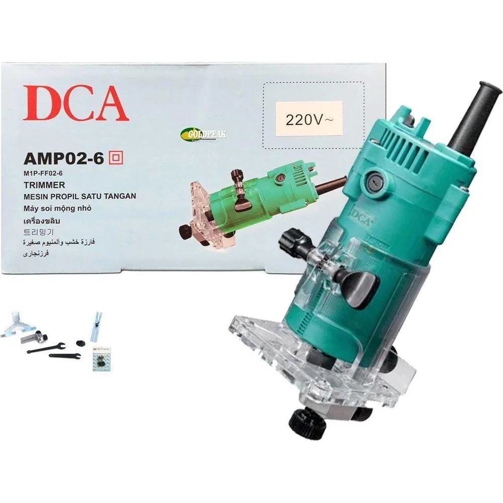 DCA AMP02-6 Palm Router / Trimmer 1/4" 350W