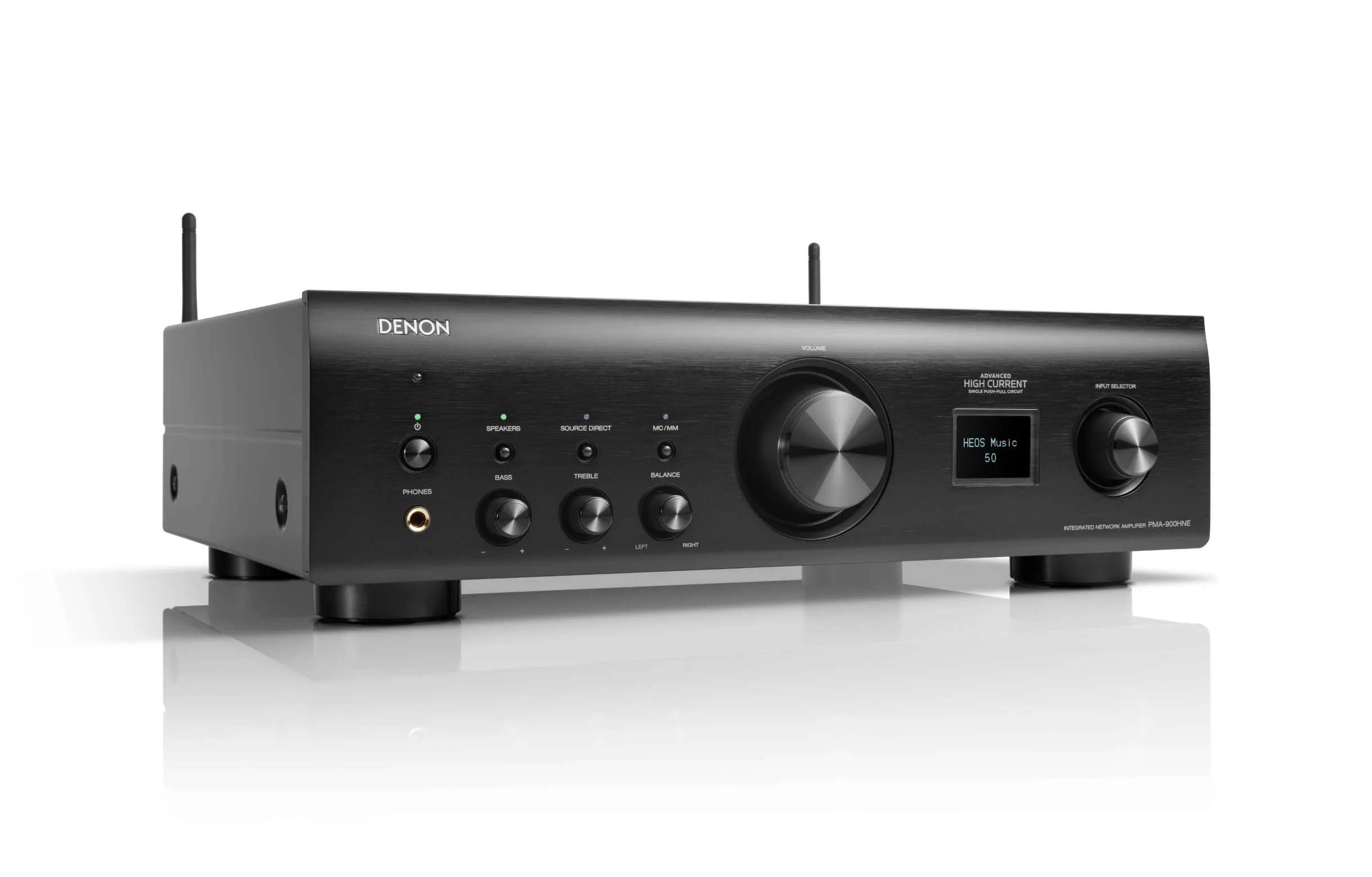 Denon PMA-900HNE Integrated Network Amplifier with HEOS Built-in Music Streaming Open Box