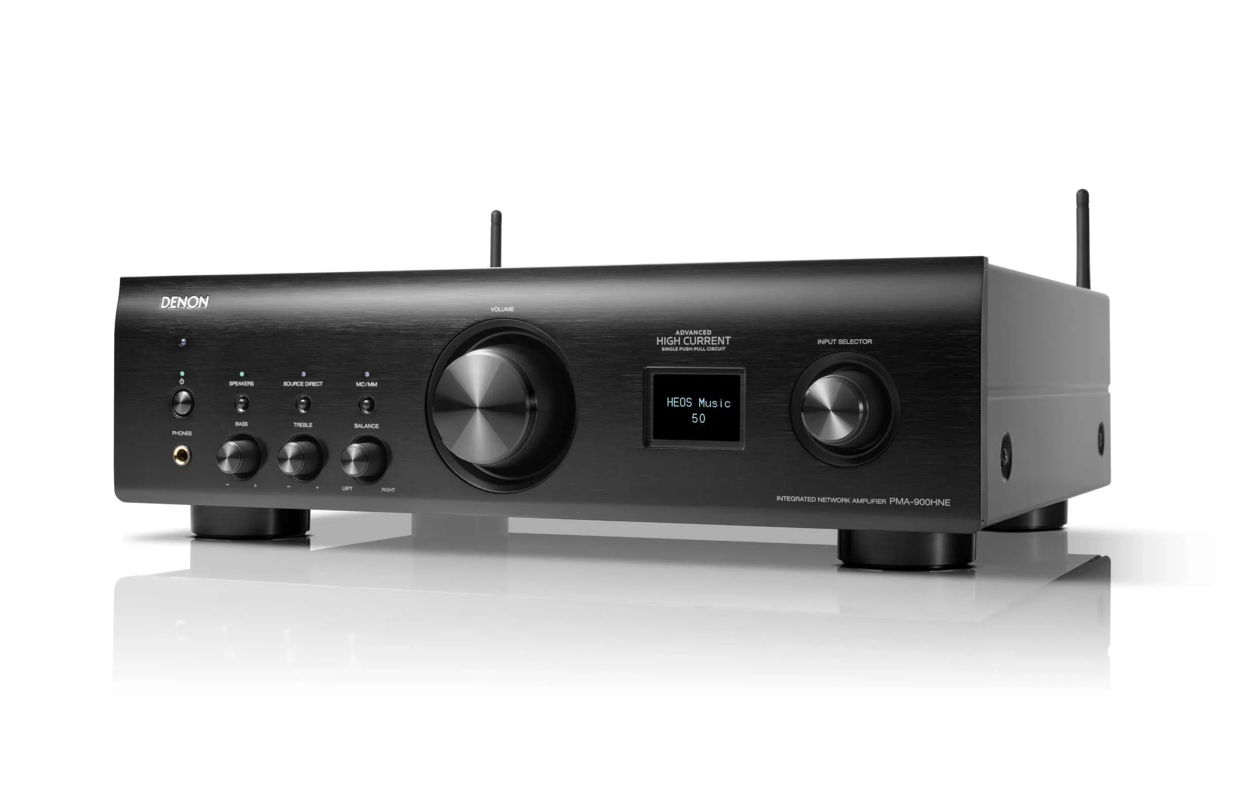 Denon PMA-900HNE Integrated Network Amplifier with HEOS Built-in Music Streaming Open Box