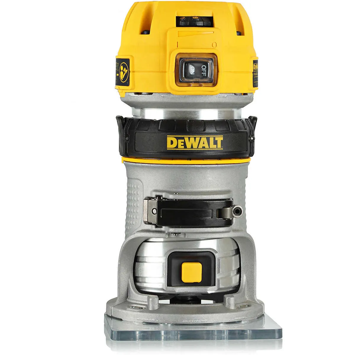DeWalt D26200L 8mm 1/4" Compact Fixed Base V Speed Router 900W/110V