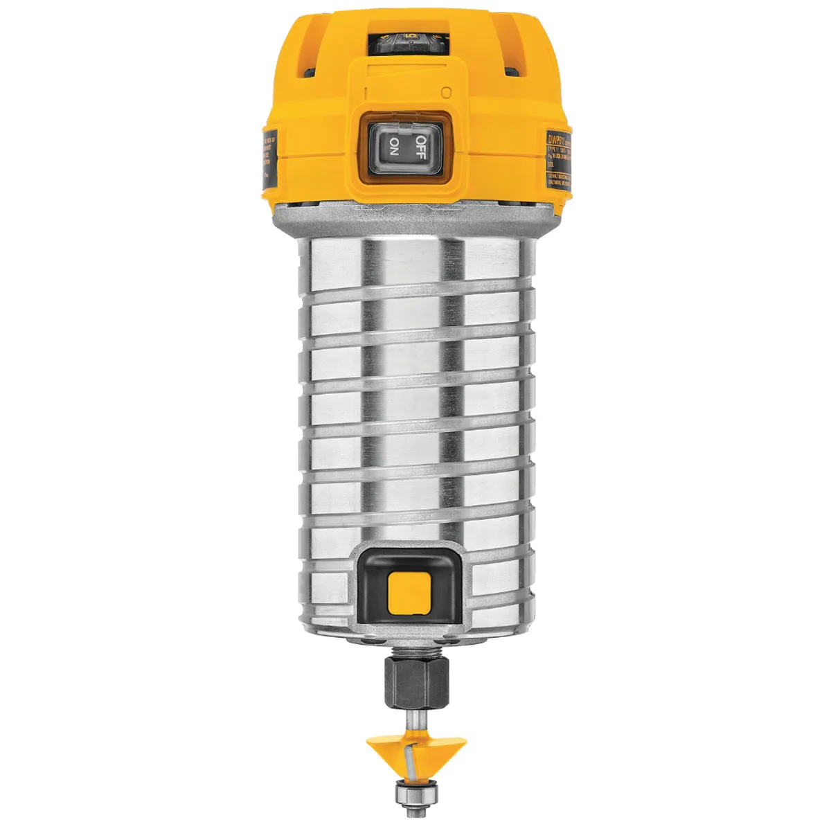 DeWalt D26200L 8mm 1/4" Compact Fixed Base V Speed Router 900W/110V