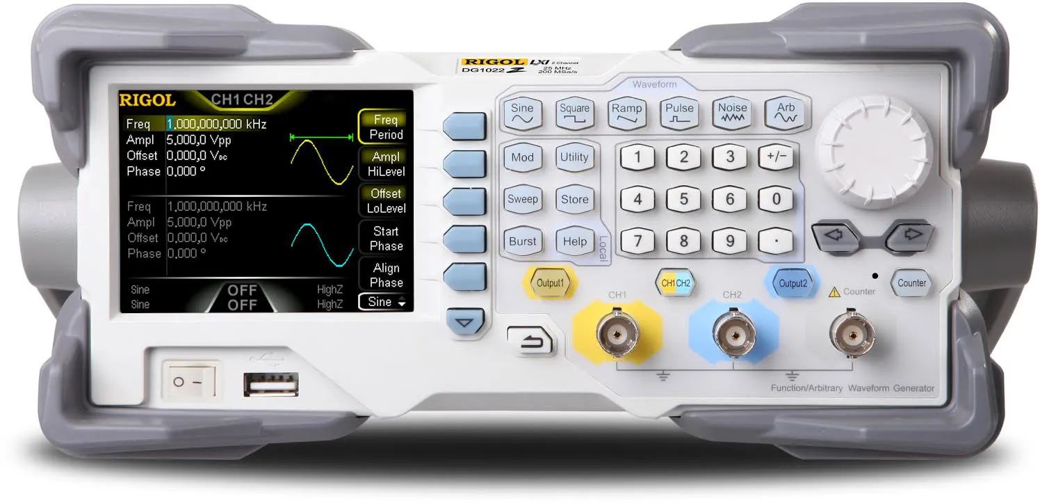 [Discontinued] RIGOL DG1022U Arbitrary Waveform Signal Generator 25Mhz Signal Source