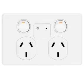 Double Power Point with Wi-Fi Extender