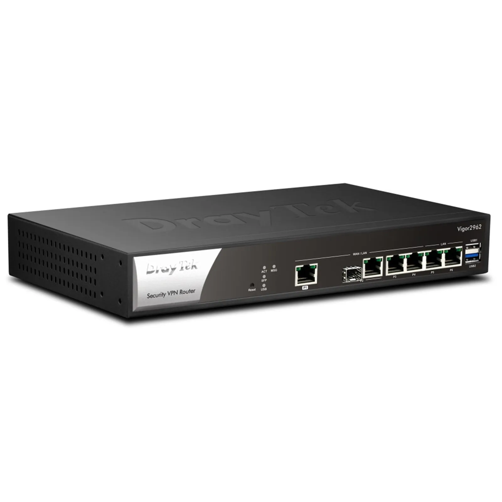 DrayTek V2962-K Vigor 2962 Wired 2.5GbE Dual-WAN Firewall Router and VPN Concentrator