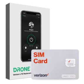 Drone Verizon LTE Replacement SIM Card for Drone X1 Models