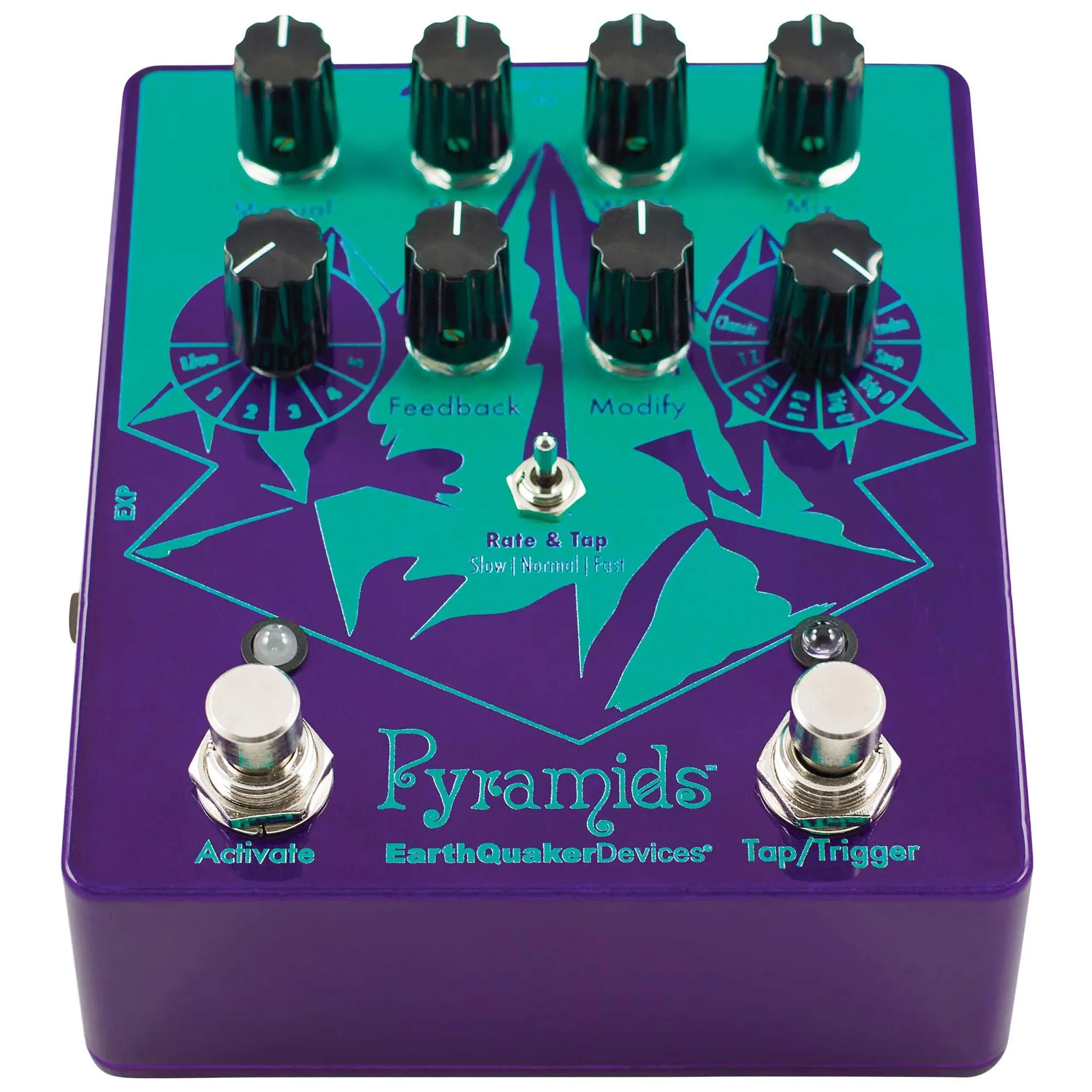 Earthquaker Pyramids Stereo Flange Pedal