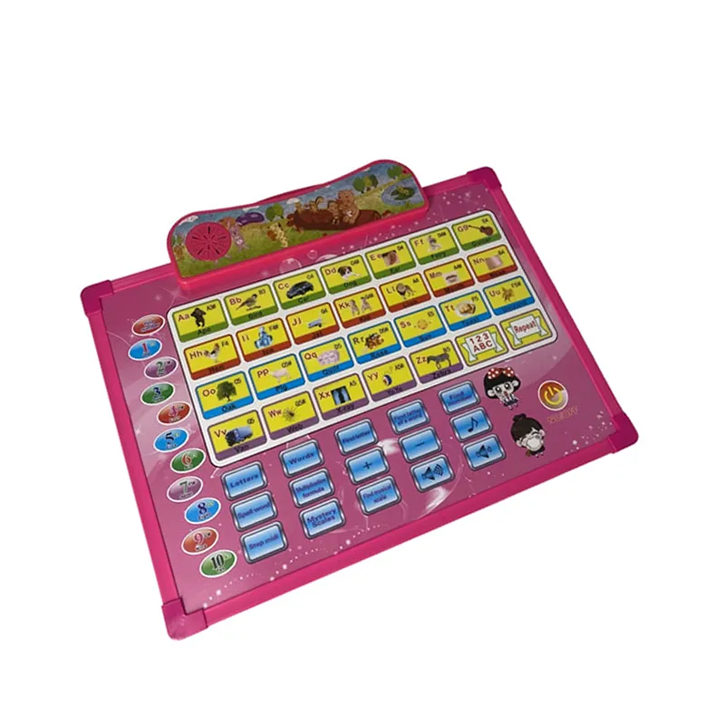 Educational Early Learning Sketchpad With Letter Voice Audio- QA-5PINK