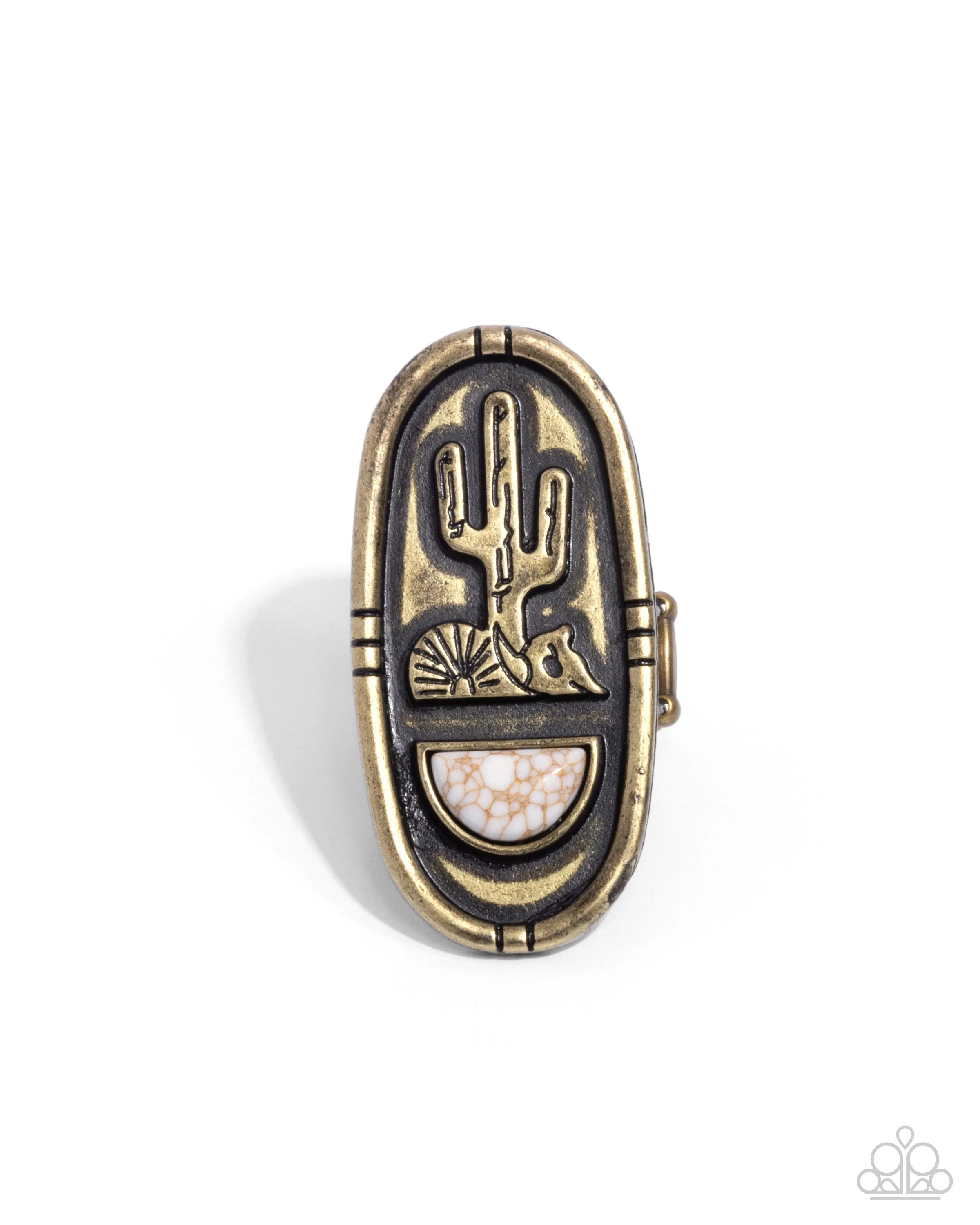 Embrace Southwestern Sketch - Brass TRAY14 L45