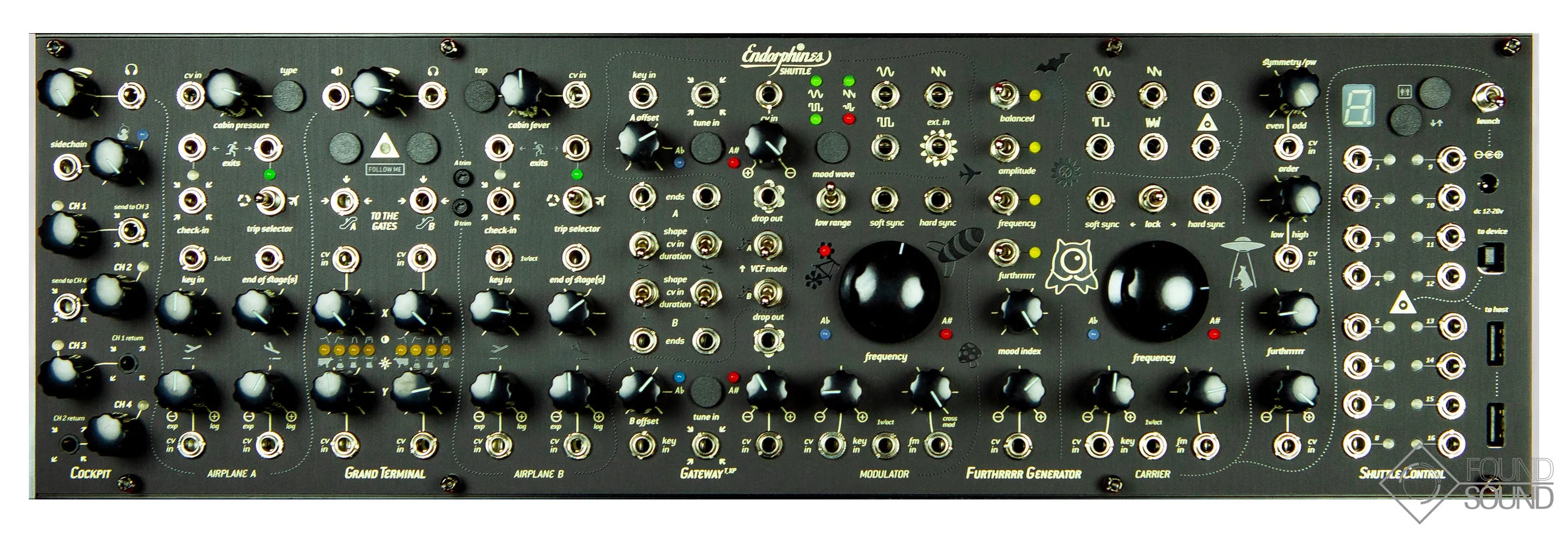 Endorphin.es Black Shuttle System - Black