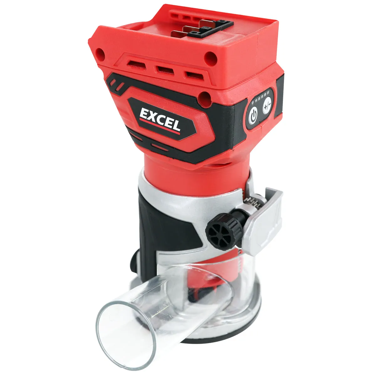 Excel 18V Cordless 1/4" Router Trimmer (Battery & Charger Not Included)