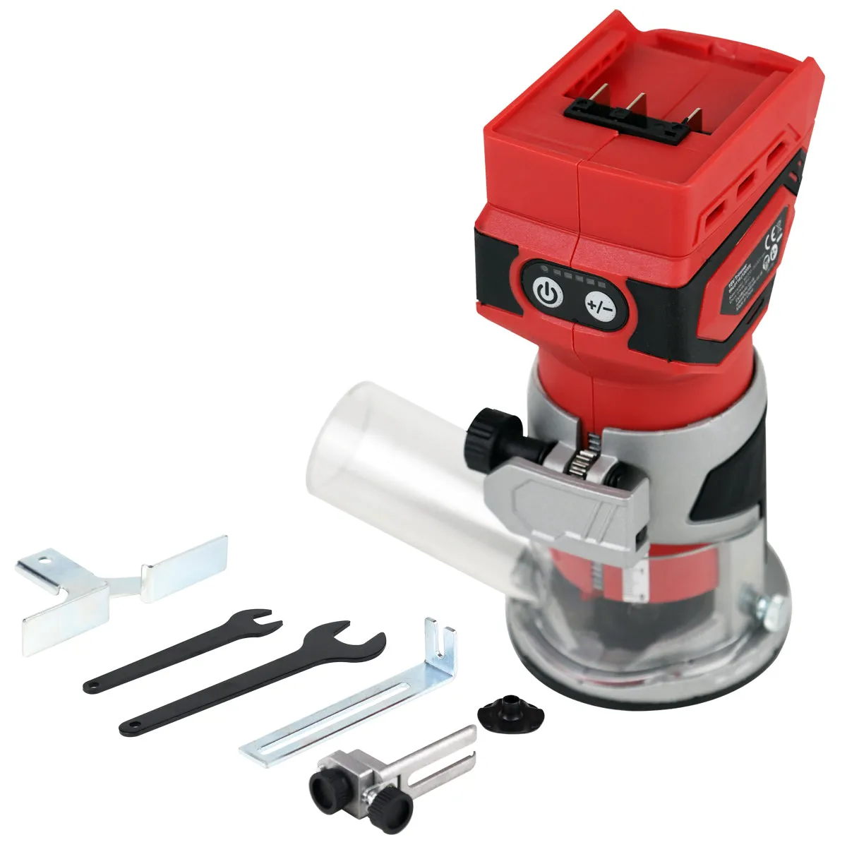Excel 18V Cordless 1/4" Router Trimmer (Battery & Charger Not Included)