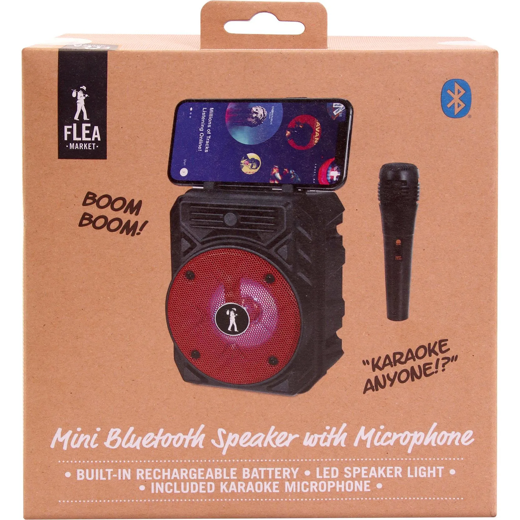 Flea Market Bluetooth Speaker with Microphone