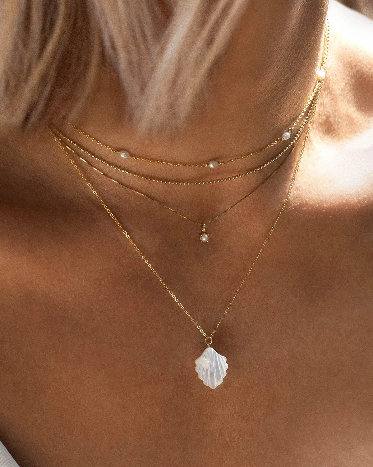 Floatesse Necklace | Pearl