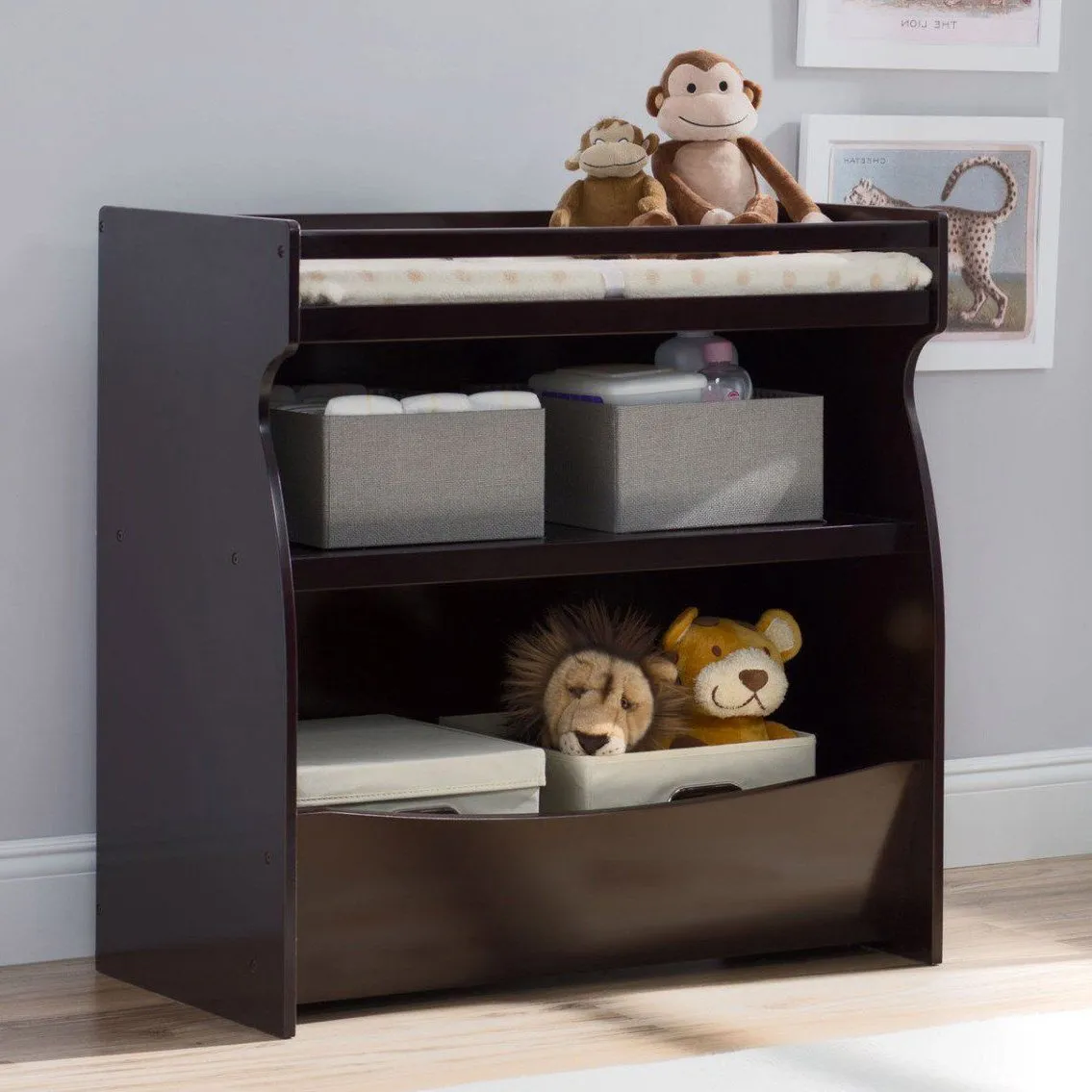 Gateway 2-in-1 Changing Table & Storage Unit