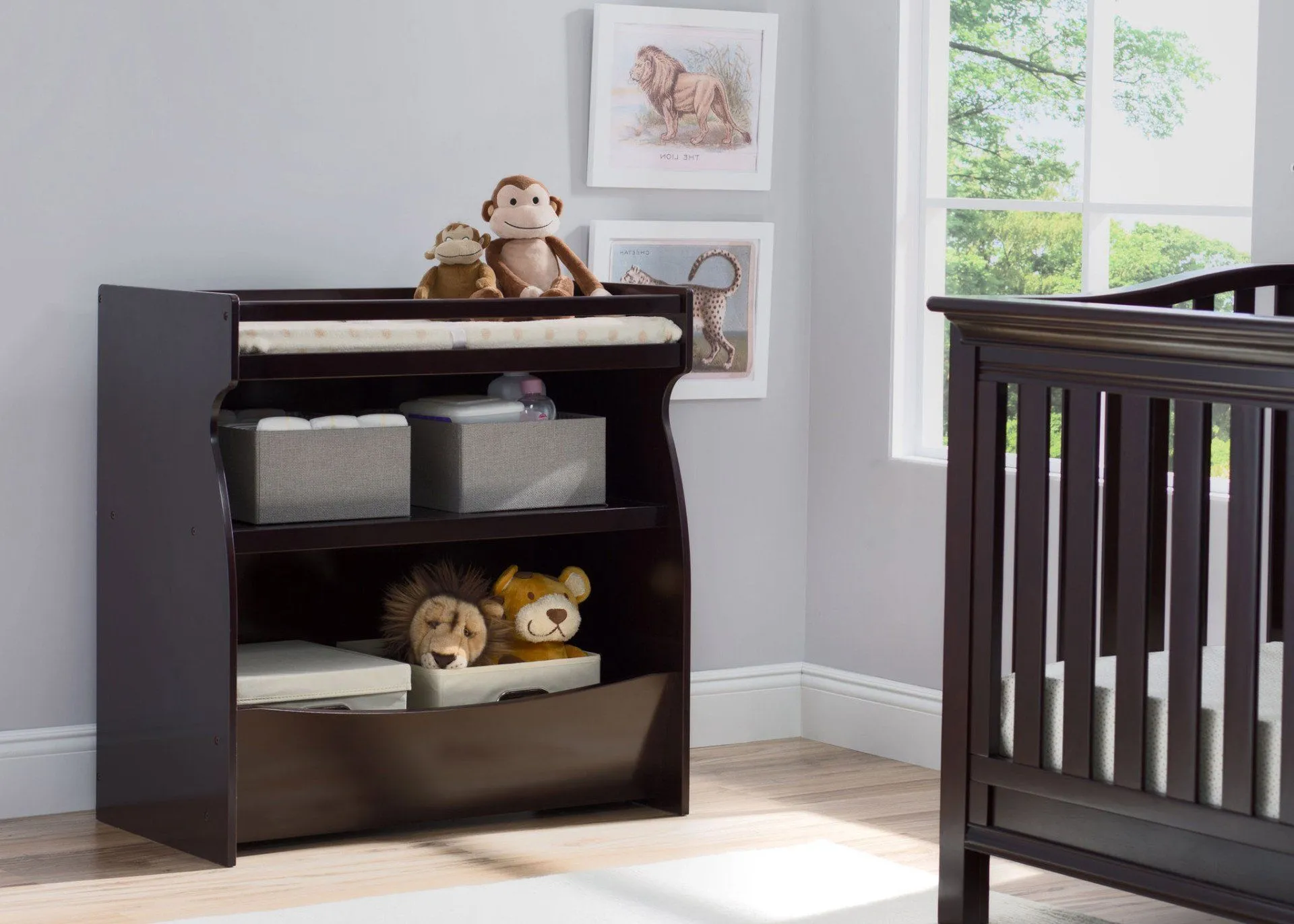 Gateway 2-in-1 Changing Table & Storage Unit
