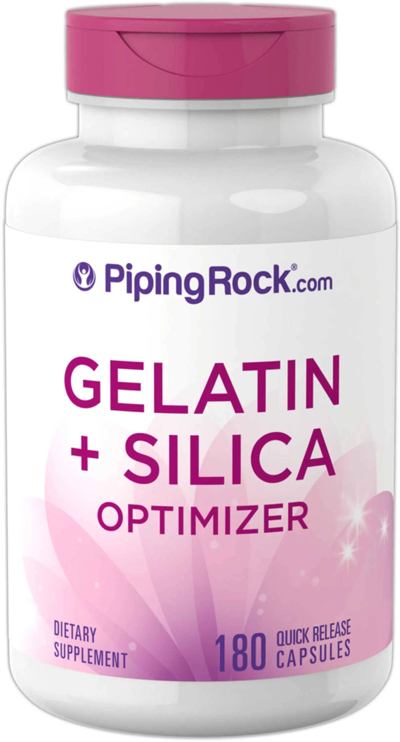 Gelatin (Beef) plus Silicon Optimizer, 540 mg, 180 Quick Release Capsules